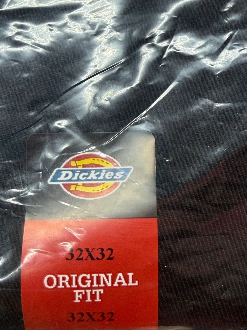 Dickies Mens 874F Classic Flex Original Fit Work Straight Leg Pants  BLK 32X32